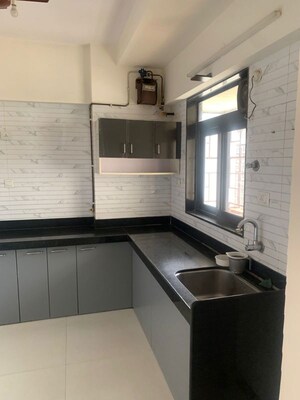 Kitchen in 2 BHK Apartment at Chandak Stella, Goregaon West – for Rent