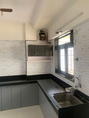 Kitchen in 2 BHK Apartment at Chandak Stella, Goregaon West – for Rent