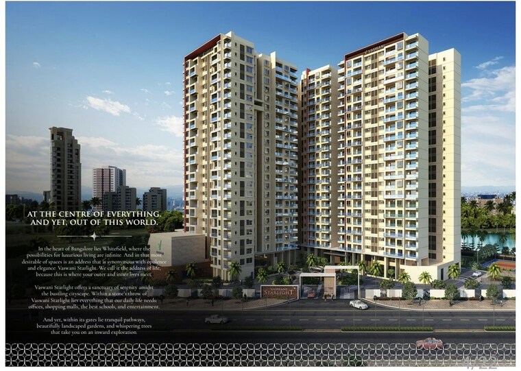 Exterior View, vaswani-starlight 3 Bedroom 1970 Sq.Ft. Apartment In Pattandur Agrahara Bangalore 10499293