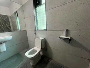 Bathroom in 2 BHK Apartment at Kumar Picasso, Hadapsar – for Rent