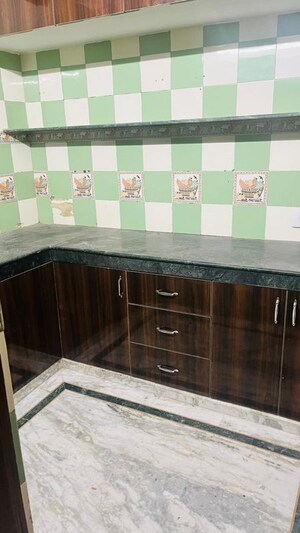 Kitchen in 1 BHK Builder Floor at Greater Kailash I – for Rent