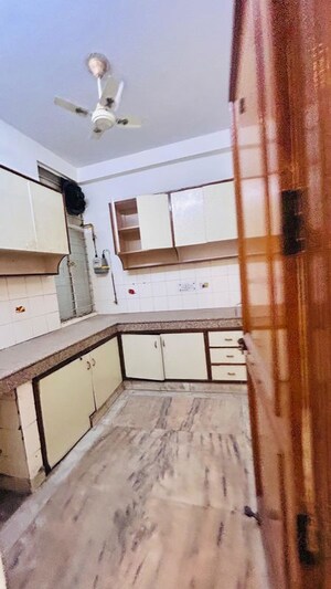 Kitchen in 2 BHK Builder Floor at Malviya Nagar – for Rent