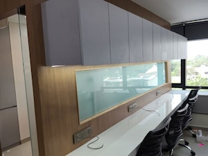 Kitchen in  Office Space at Shivalik Shilp, Sanidhya – for Rent