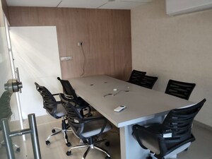 Team Area in  Office Space at Shivalik Shilp, Sanidhya – for Rent