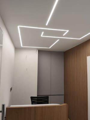 Kitchen in  Office Space at Shivalik Shilp, Sanidhya – for Rent
