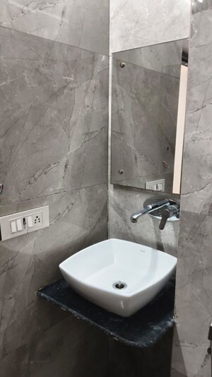 Bathroom in 2 BHK Builder Floor at Sushant Lok ii – for Rent