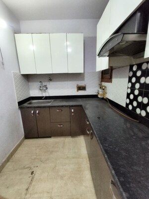 Kitchen in 3 BHK Builder Floor at AJS Heights, Indrapuram – for Rent
