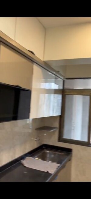 Kitchen in 2 BHK Apartment at Chandak 34 Park Estate, Goregaon West – for Rent
