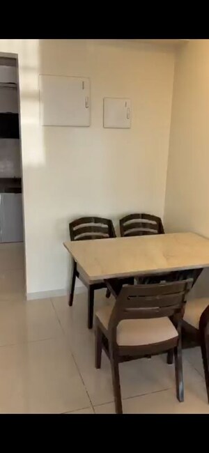 Dining area in 2 BHK Apartment at Chandak 34 Park Estate, Goregaon West – for Rent