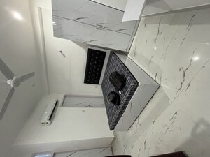 Kitchen in 1 RK Builder Floor at Sector 38 – for Rent