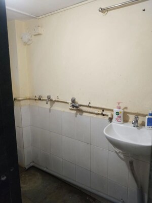 Bathroom in 1 BHK Apartment at Swapnapurti CHS Malad West, Malad West – for Rent
