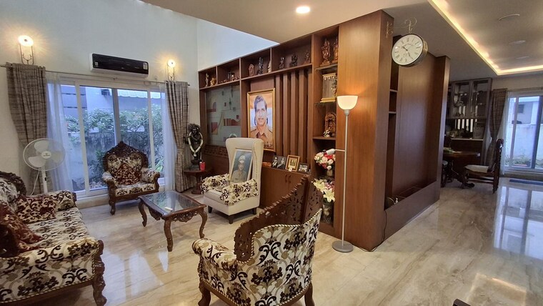 Living Room, keerthi-westwinds 5 Bedroom 4000 Sq.Ft. Villa In Narsingi Hyderabad 10499503