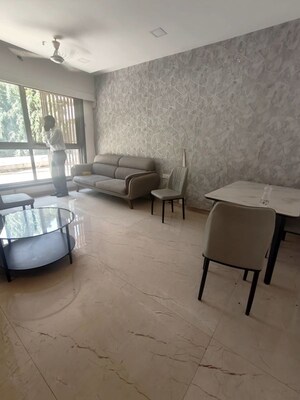 Living Room in 2 BHK Apartment at Neminath Nemi Bhavan, Goregaon West – for Rent