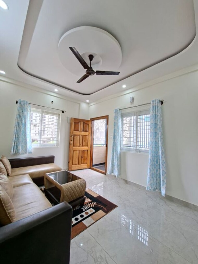 Living Room, hsr layout sector 2 2 Bedroom 1100 Sq.Ft. Builder Floor In Hsr Layout Sector 2 Bangalore 10499504