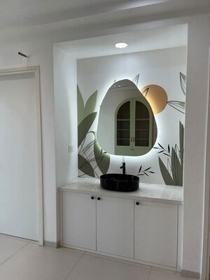 Building Lobby in 3 BHK Apartment at Jayabheri The Nirvana, Gopanpally – for Rent