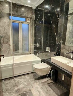 Bathroom in 3 BHK Apartment at Oberoi Enigma, Mulund West – for Sale