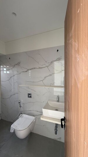 Bathroom in 3 BHK Apartment at NHP Meghdoot, Vile Parle West – for Rent