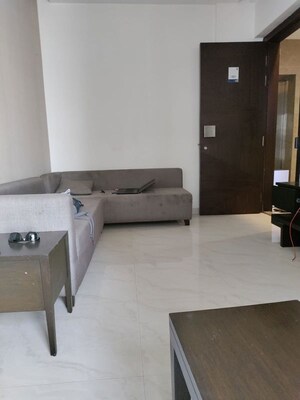 Living Room in 2 BHK Apartment at JP Unity Tower, Lower Parel – for Rent
