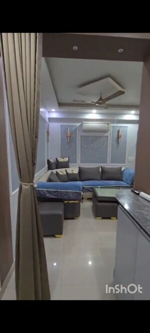 Kitchen in 3 BHK Apartment at Uninav Heights Phase I, Raj Nagar Extension – for Sale
