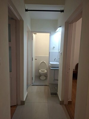 Bathroom in 2 BHK Apartment at Hauz Khas – for Rent