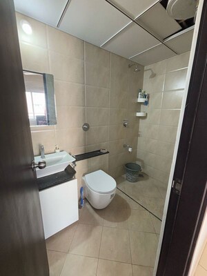 Bathroom in 3 BHK Apartment at Provident Equinox 2, Mysore Road – for Sale