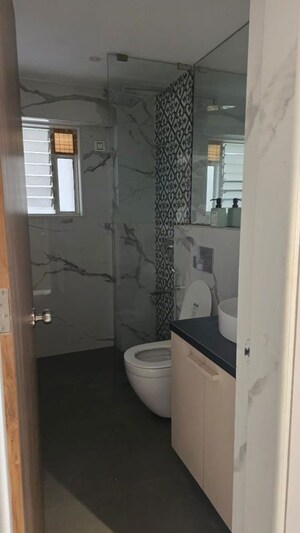Bathroom in 3 BHK Apartment at Prabhadevi – for Sale