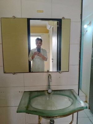 Bathroom in 4 BHK Apartment at Balaji Heights Kharghar, Kharghar – for Sale