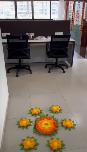Team Area in  Office Space at Shivalik Shilp, Sanidhya – for Rent