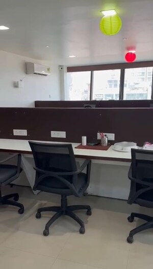 Team Area in  Office Space at Shivalik Shilp, Sanidhya – for Rent