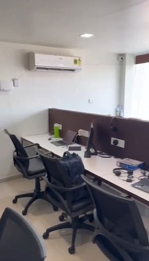 Team Area in  Office Space at Shivalik Shilp, Sanidhya – for Rent