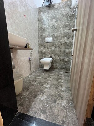Bathroom in 1 RK Apartment at Sandesh Nagar – for Rent