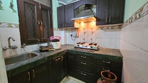 Kitchen in 2 BHK Builder Floor at Saket – for Rent