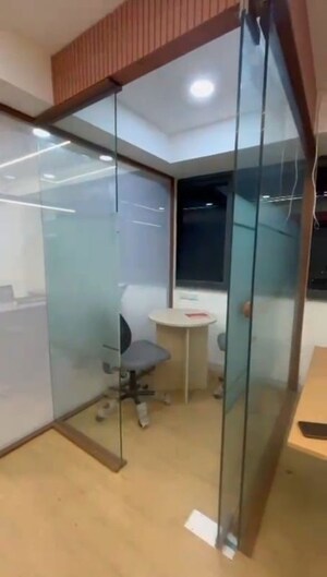 Bathroom in  Office Space at Avirat Silver Radiance 2, Science City – for Rent