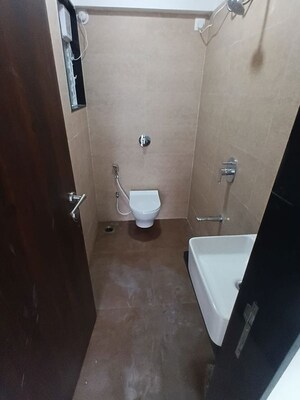 Bathroom in 1 BHK Apartment at Dem Phoenix, Malad East – for Rent