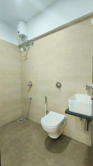 Bathroom in 2 BHK Apartment at Dem Phoenix, Malad East – for Rent