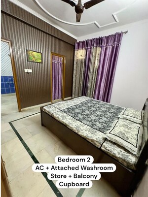 Bedroom in 3 BHK Builder Floor at Sector 50 – for Rent