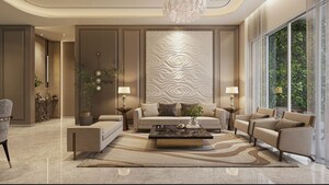 Living Room in 2 BHK Apartment at Transindia Freeway 37, Wadala – for Sale