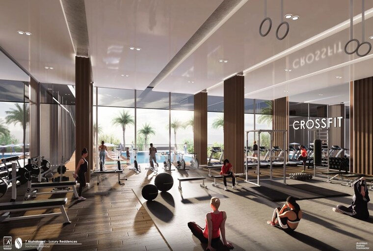 Gym, transindia-freeway-37 2 Bedroom 592 Sq.Ft. Apartment In Wadala Mumbai 10499967
