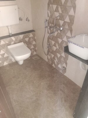 Bathroom in 1 BHK Apartment at Premier Elegance, Naigaon East – for Rent