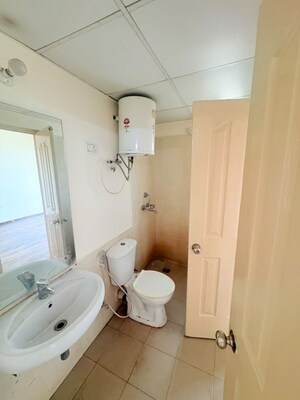 Bathroom in 3 BHK Apartment at Piedmont Taksila Heights, Sector 37c – for Rent