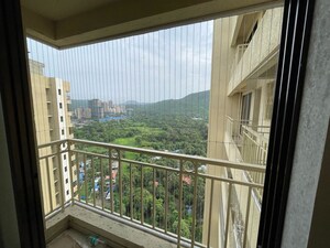 Balcony in 2 BHK Apartment at Damji Shamji Mahavir Milestone, Vasant Vihar – for Rent