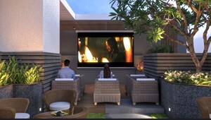 Living Room in 3 BHK Apartment at Mayfair Breeze, Andheri West – for Sale