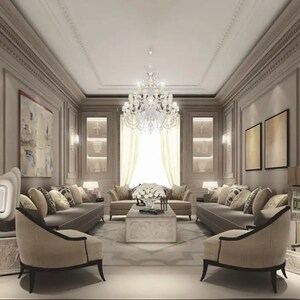 Living Room in 6 BHK Builder Floor at Sector 50 – for Rent