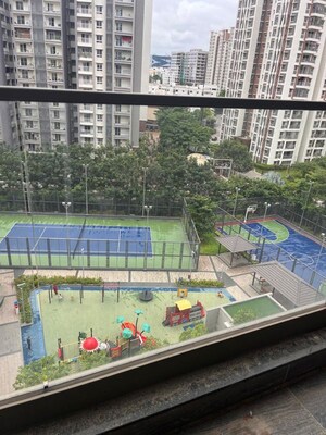 Balcony in 3 BHK Apartment at Aparna Luxor Park, Kondapur – for Rent