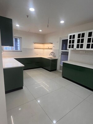 Kitchen in 3 BHK Apartment at Aparna Luxor Park, Kondapur – for Rent