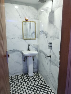 Bathroom in 4 BHK Apartment at Panchsheel Vihar – for Rent