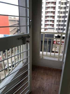 Balcony in 2 BHK Apartment at Marne Maithili Square, Kiwale – for Rent