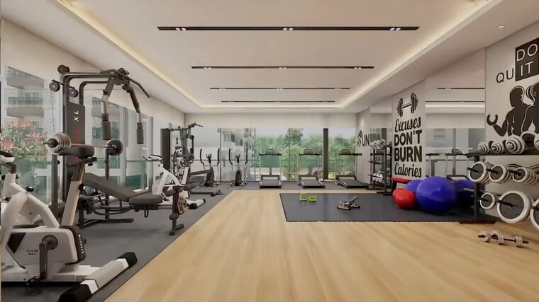 Gym, green-boulevard 3 Bedroom 1141 Sq.Ft. Apartment In Sarjapur Bangalore 10499919