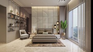Master Bedroom in 3 BHK Apartment at Transindia Freeway 37, Wadala – for Sale