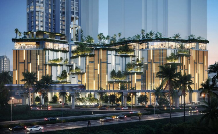 Exterior View, transindia-freeway-37 3 Bedroom 996 Sq.Ft. Apartment In Wadala Mumbai 10500126